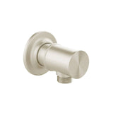 Booth & Co Shower Brackets and Outlets Brushed Nickel Booth & Co. Axbridge Traditional Wall Outlet Elbow