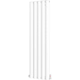 Aquarius Bathrooms Column Radiator 1800 x470mm / White Aquarius Wave Verical Panel Radiator