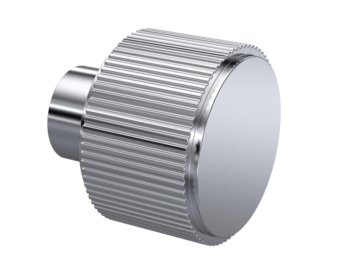 Aquarius Bathrooms Furniture Handle Chrome / Fluted Round Knob Aquarius Leighton Furniture Handle