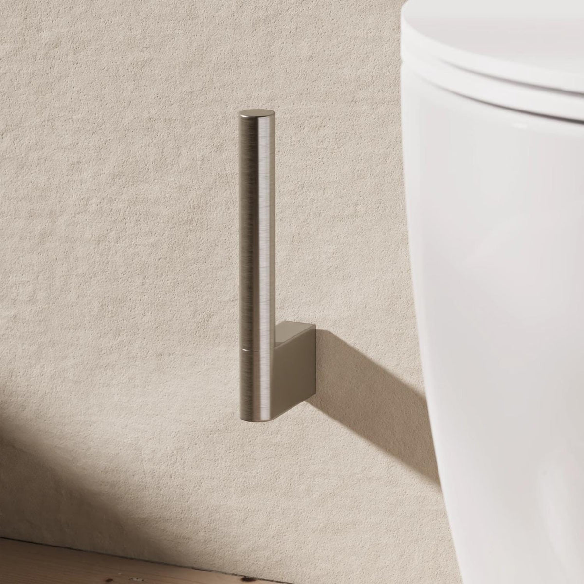 Crosswater Toilet Roll Holder Stainless Steel Effect Crosswater MPRO Spare Toilet Roll Holder