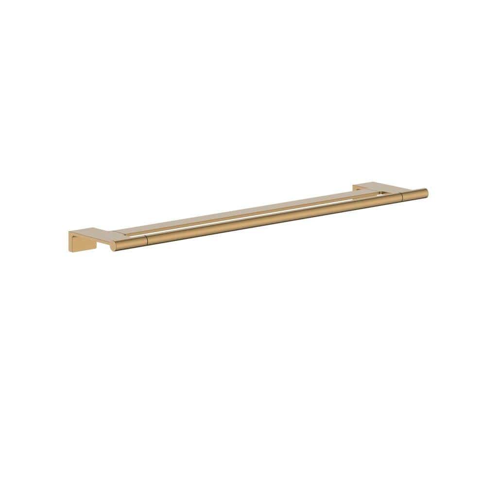 Hansgrohe Brushed Bronze Hansgrohe Addstoris S Double Towel Rail