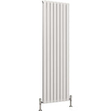 Aquarius Bathrooms Panel Radiator 1800 x560mm / White Aquarius Flat Double Vertical Panel Radiator