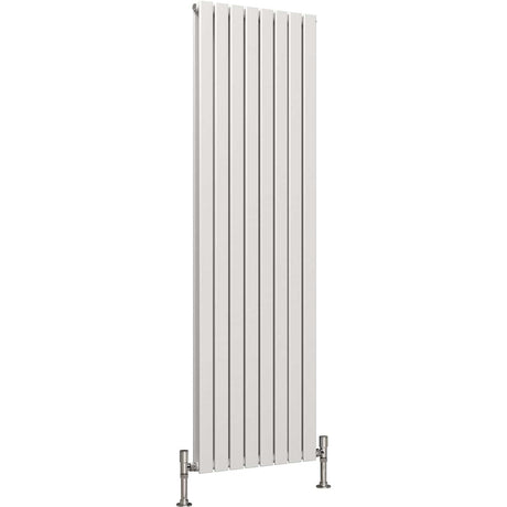 Aquarius Bathrooms Panel Radiator 1800 x560mm / White Aquarius Flat Double Vertical Panel Radiator