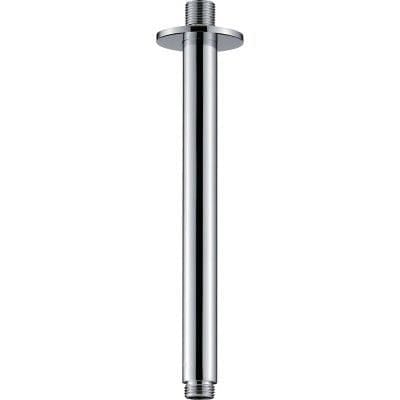 Imex Fixed Shower Arm Chrome Imex 200mm Round Ceiling Mounted Shower Arm