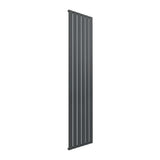 Reina Panel Radiator 1800 x 440mm / Anthracite Reina Flat Vertical Single Panel Radiator
