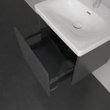 Villeroy & Boch Wall Mounted Vanity Unit Villeroy & Boch Skyla Wall Mounted 500mm One Drawer Vanity Unit with Basin