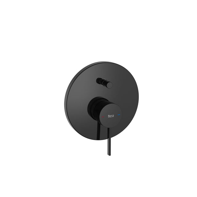 Roca Concealed Shower Valve Titanium Black Roca Ona 2 Outlet Concealed Single Lever Bath and Shower Mixer