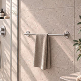 Smedbo Towel Rails and Rings Brushed Stainless Steel Smedbo Dot Self-Adhesive Towel Rail
