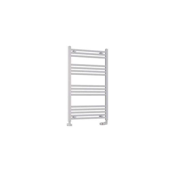 Eastbrook Ladder Rail Eastbrook Wendover Straight Vertical Heated Towel Rail - 1000 x 600mm - Gloss White