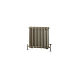 Eastbrook Column Radiator Eastbrook Rivassa Traditional 2 Column Radiator in Bronze Effect