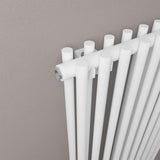Eastbrook Column Radiator Eastbrook Murano Vertical Designer Radiator in Gloss White