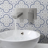 Crosswater Wall Mounted Basin Tap Crosswater Verge 2 Hole Wall Mounted Basin Mixer Tap