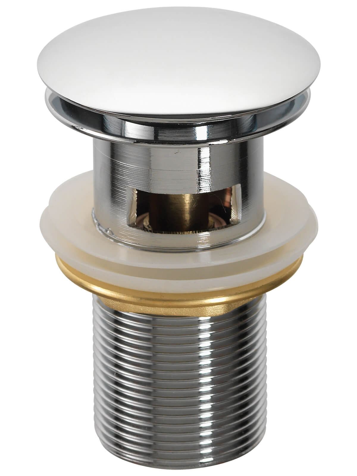 Imex Basin Waste Chrome Imex Basin Solid Brass Slotted Clicker Waste