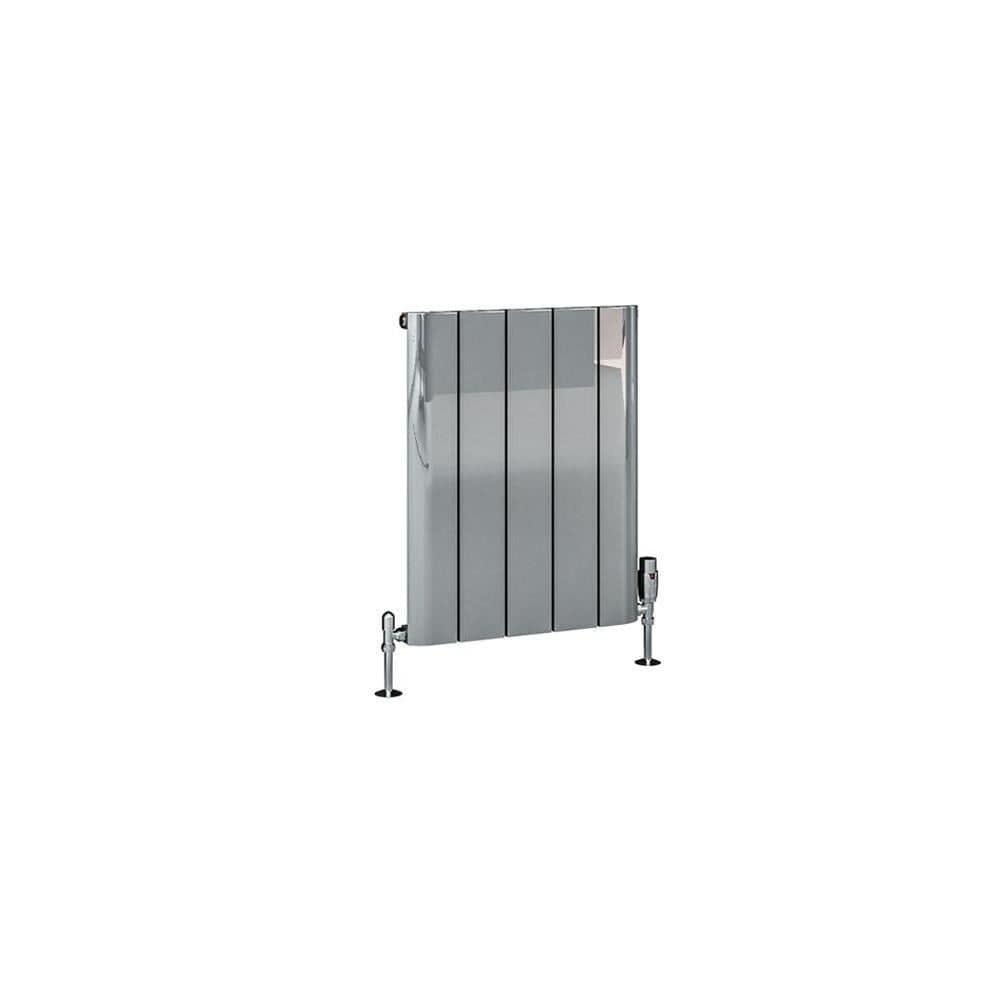 Eastbrook Panel Radiator Eastbrook Peretti Straight Horizontal Aluminum Radiator in Polished Aluminum