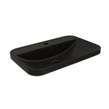 Imex Wall Mounted Vanity Unit Imex Arco Wall Hung 800mm Single Drawer Vanity Unit with Worktop and Inset Basin