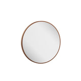 Crosswater Standard Mirror 600mm / Brushed Bronze Crosswater Infinity Round Framed Mirror