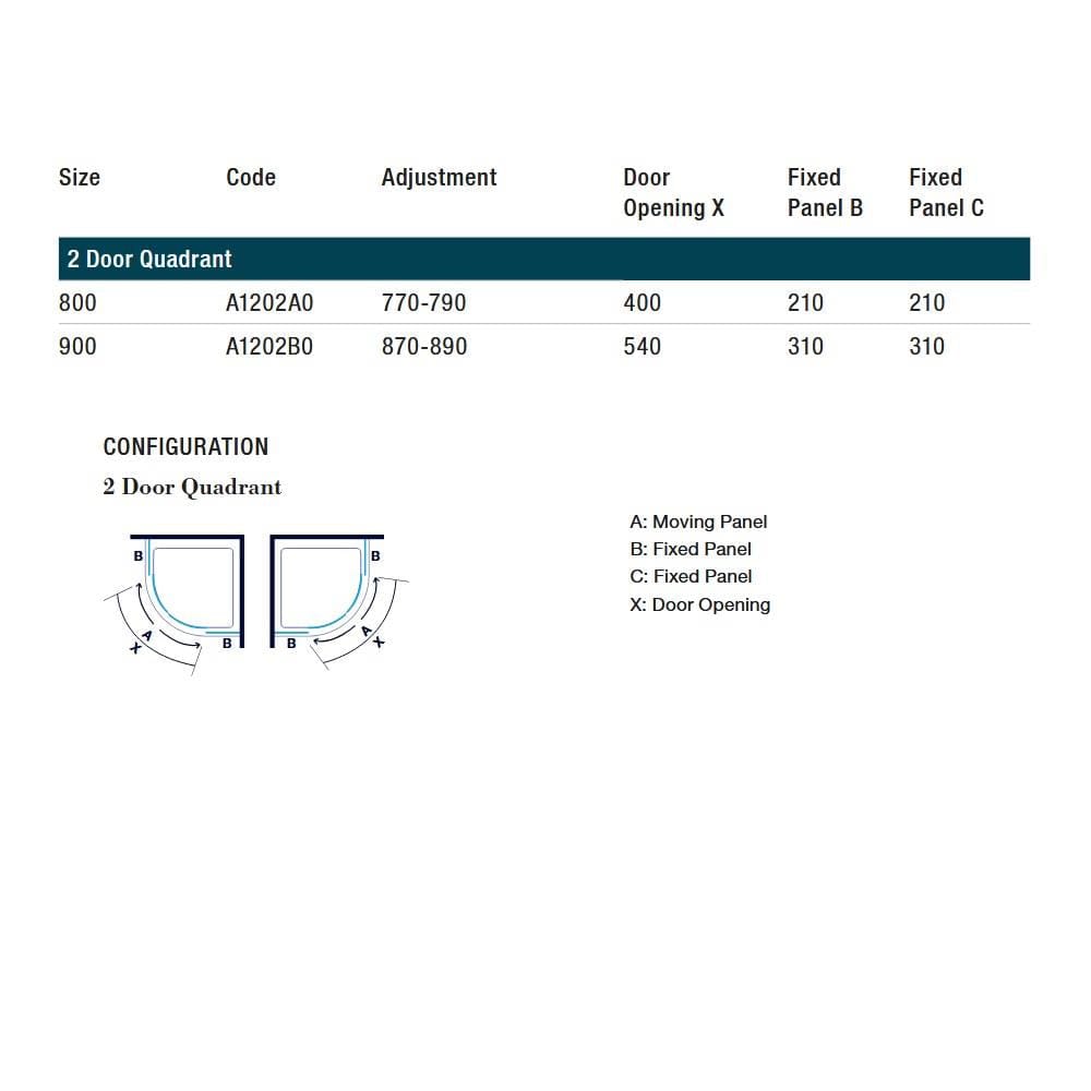 Merlyn Quadrant Shower Enclosure Merlyn Ionic Source 2 Door Quadrant Shower Enclosure