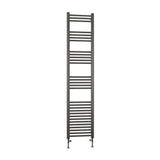 Eastbrook Ladder Rail Eastbrook Wendover Straight Heated Towel Rail in Brushed Gunmetal