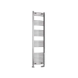 Eastbrook Wendover Curved Vertical Heated Towel Rail in Chrome