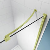 Merlyn Ionic Essence Frameless Hinged Shower Door and Inline Panel