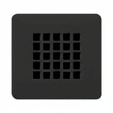 Aquarius Bathrooms Matt Black Aquarius Honiston Colour Matched Shower Waste Grid