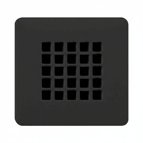 Aquarius Bathrooms Matt Black Aquarius Honiston Colour Matched Shower Waste Grid