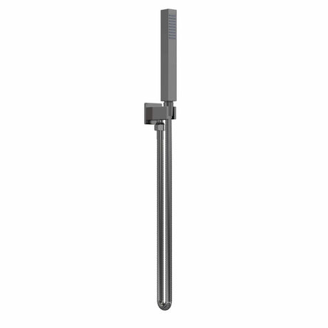 Aquarius Bathrooms Shower Handset Brushed Pewter Aquarius Tetra Wall Outlet Single Function Shower Handset and Hose