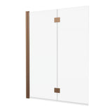 Crosswater Bath Screen Crosswater Asura 8mm Fully Folding Bath Screen