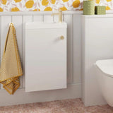 Crosswater Cloakroom Vanity Unit Crosswater Alo Single Door Wall Mounted 400mm Cloakroom Vanity Unit with Basin