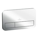 Villeroy and Boch Flush Plate Chrome Villeroy & Boch ViConnect 200S Toilet Flush Plate