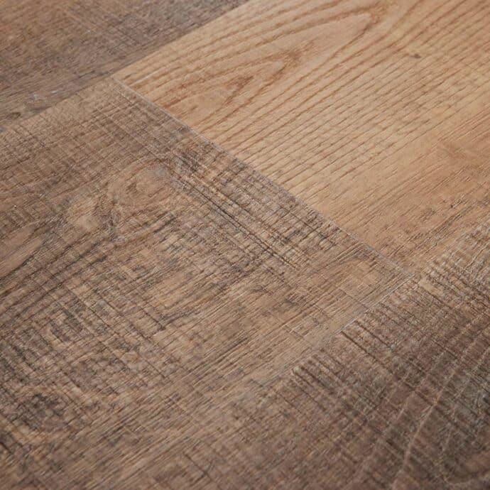 Aquarius Bathrooms Click Flooring Aquarius Messina Vinyl Wood Click Flooring in Weathered Oak | 100% Waterproof | SPC Rigid Core | Built-In Underlay