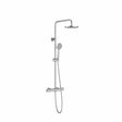 Roca Exposed Shower Set Roca Victoria-T Thermostatic Exposed Shower Set with Adjustable Rail and Single Function Handset