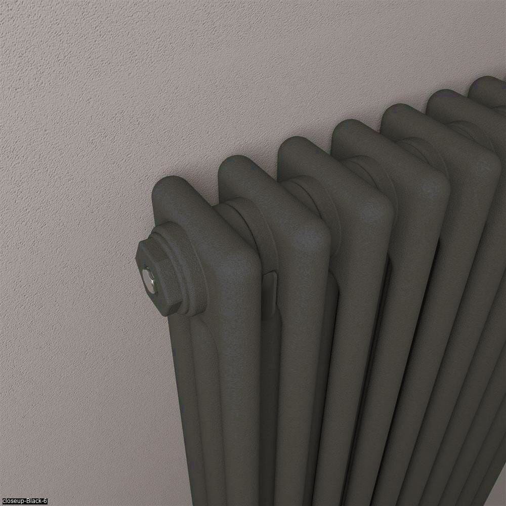 Eastbrook Eastbrook Rivassa Traditional 3 Column Radiator in Matt Anthracite