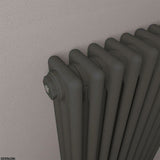 Eastbrook Eastbrook Rivassa Traditional 3 Column Radiator in Matt Anthracite