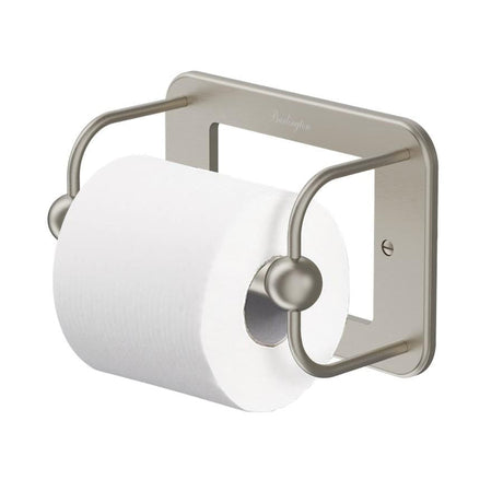 Burlington Toilet Roll Holder Burlington Traditional Toilet Roll Holder in Brushed Nickel
