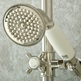 Vado Shower Riser Rail Booth & Co. Axbridge Shower Slide Rail with Single Function Handset and Hose