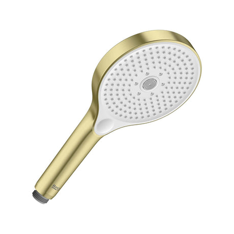 Roca Shower Handset Brushed Brass Roca Plenum 3 Function Shower Handset