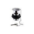 Aquarius Bathrooms Basin Waste Aquarius FT Traditional Basin Waste with Brass Plug and Chain