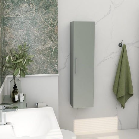 Imex Storage Unit Pistachio Imex Croma Single Door Wall Mounted Storage Unit