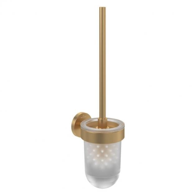 Villeroy & Boch Toilet Roll Holder Brushed Gold Villeroy & Boch Elements - Tender Toilet Brush Set
