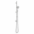 Vado Shower Riser Rail Vado Atmosphere Slide Rail with Multi Function Shower Handset and Outlet in Chrome