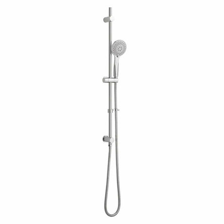 Vado Shower Riser Rail Vado Atmosphere Slide Rail with Multi Function Shower Handset and Outlet in Chrome