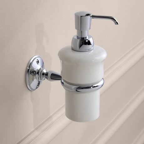 Miller Soap Dispenser Miller Stockholm Wall Mounted Soap Dispenser in Chrome