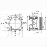 Ideal Standard Concealed Shower Valve Ideal Standard Easybox Concealed Installation Valve