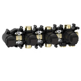 Roca Concealed Shower Set Roca T-Multi Switch Thermostatic Concealed Shower Valve with Rainshower Head, Pencil Handset and  Hose