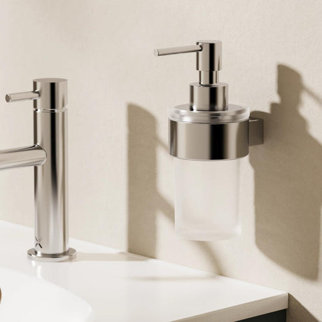 Crosswater Soap Dispenser Chrome Crosswater Velo Wall Mounted Soap Dispenser