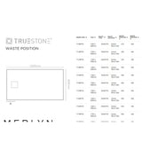 Merlyn Truestone Rectangle Shower Tray