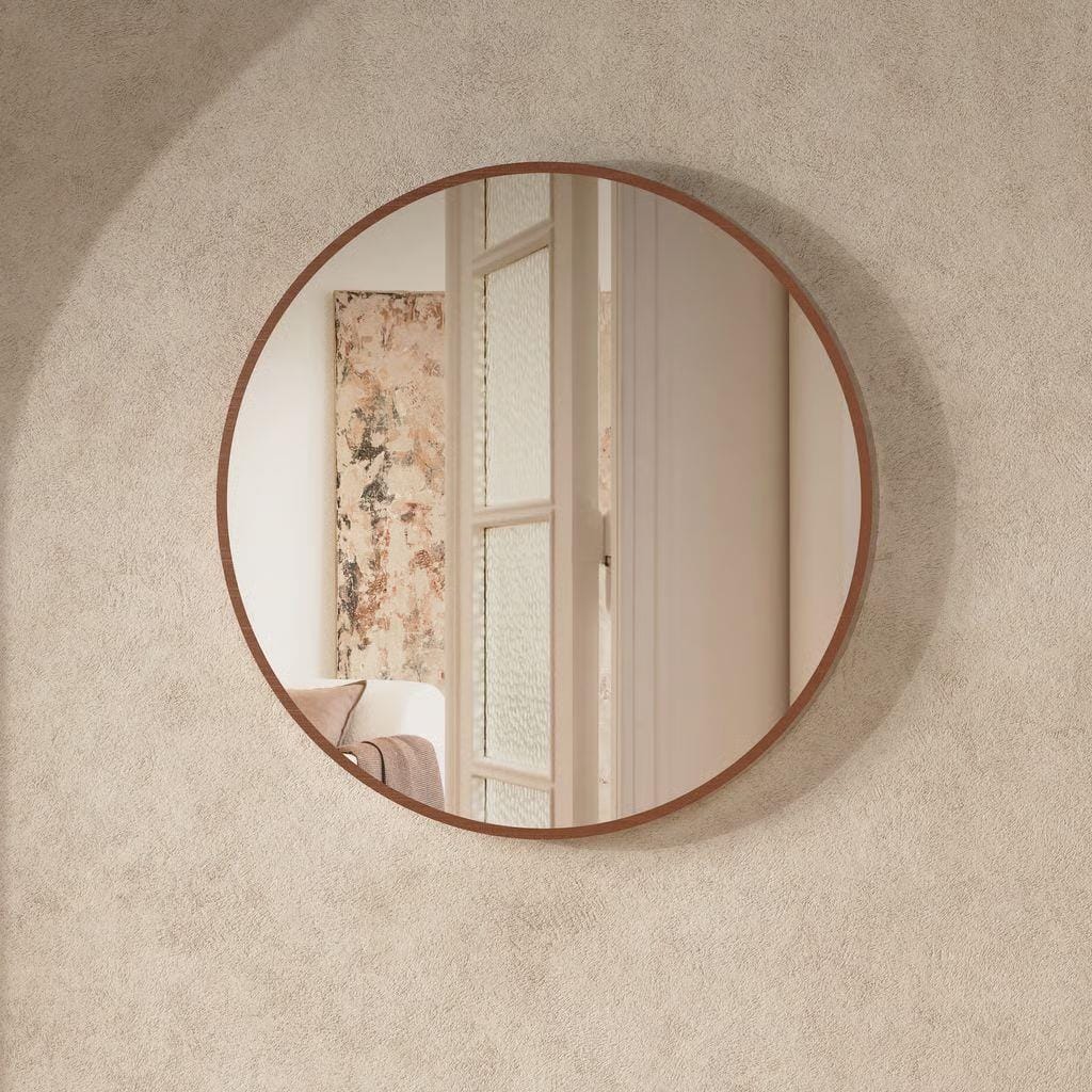 Crosswater Illuminated Mirror Crosswater Infinity Round Framed LED Illuminated Mirror