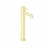 Saneux Tall Basin Tap Brushed Brass / Classic Saneux Cos Tall Deck Mounted Basin Mixer Tap