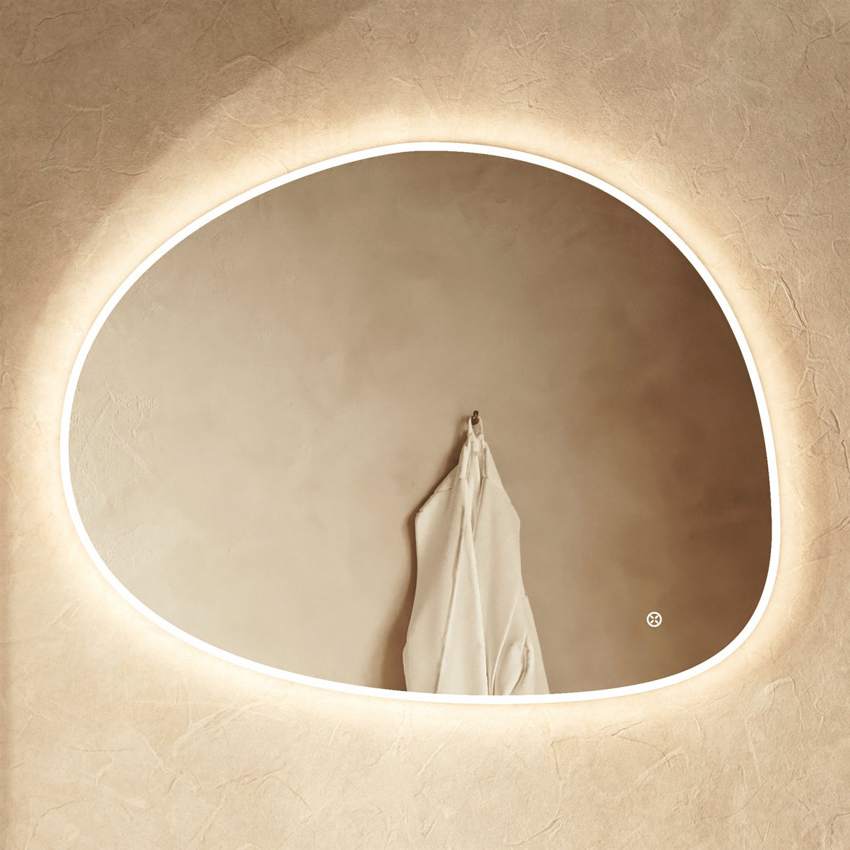 Crosswater Illuminated Mirror Crosswater Mada LED Illuminated Mirror